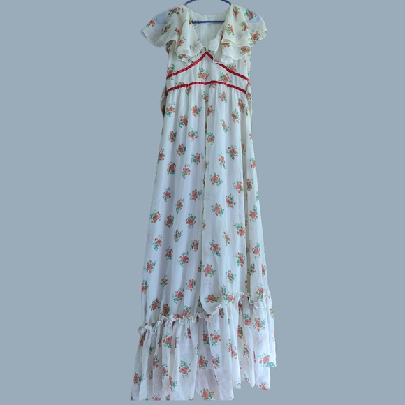American Vintage Dresses & Skirts - 60s - 70s Vintage Prairie Dress *Flawed*